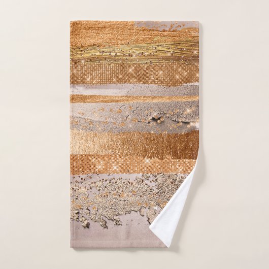 Glamour texture bad handdoek (Handdoek)