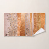 Glamour texture bad handdoek (Handdoek)