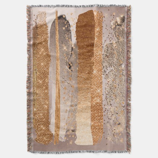 Glamour texture deken (Voorkant Verticaal)