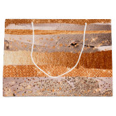 Glamour texture groot cadeauzakje (Voorkant)