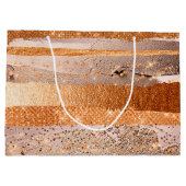 Glamour texture groot cadeauzakje (Achterkant)