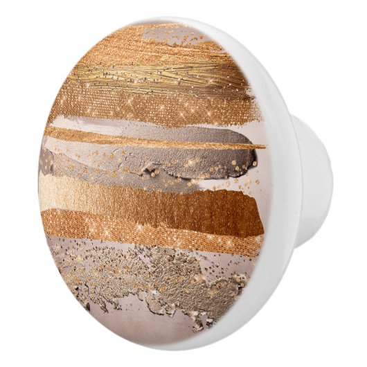 Glamour texture keramische knop (Rechts)