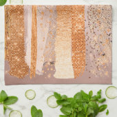 Glamour texture theedoek (Gevouwen)