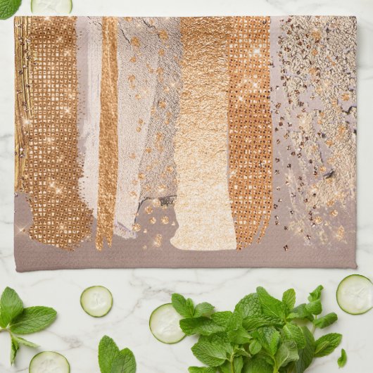 Glamour texture theedoek (Gevouwen)