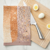 Glamour texture theedoek (Quarter Fold)