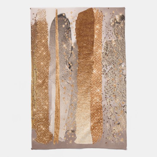 Glamour texture theedoek (Verticaal)