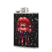 glamour, trendy, meisjesachtig, schoonheid, make-u heupfles (Links)