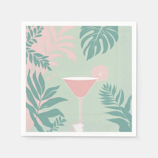 Glamour Tropical Servet (Voorkant)