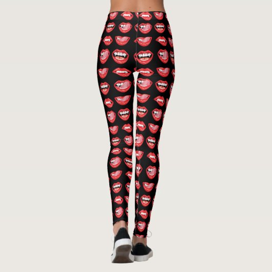 Glamour vampire leggings (Achterkant)