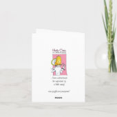 Glamour Vanity kaart / moet binnen zien! (Achterkant)