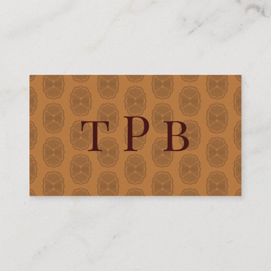 Glamour Visitekaartje (Achterkant)