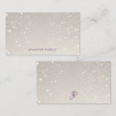 Glamour voor aangepaste kalligrafie notitiekaartje (Voorkant / Achterkant)