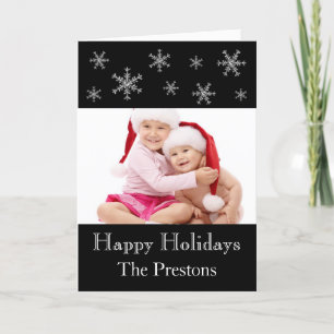 Glamour voor feestdag - Zwarte kaart