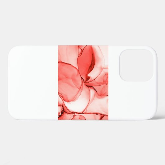 Glamour Waterverf. Pastel helder effect. Roze pop Case-Mate iPhone Case (Achterkant (horizontaal))