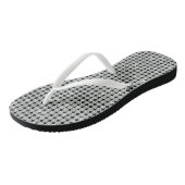 Glamour White Diamond Teenslippers (Schuin)