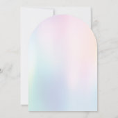 Glamour Zee Schelp Oceaan Strand Kust Design Kaart (Achterkant)
