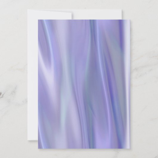 Glamourede zijde en glitter look Sweet Sixteen Inv Kaart (Achterkant)