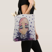 Glamoureus baby in violet tote bag (Dichtbij)