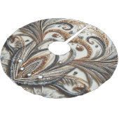 Glamoureus barok design met glitter en edelstenen kerstboom rok (Gekanteld)