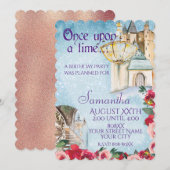Glamoureus Beauty en het Beast Fairy Tale Thema Kaart (Voorkant / Achterkant)