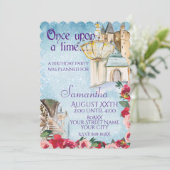 Glamoureus Beauty en het Beast Fairy Tale Thema Kaart (Staand voorkant)