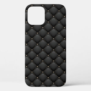 Glamoureus Black Gold-gebufferd gelaagd patroon Case-Mate iPhone Case