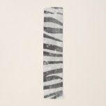 Glamoureus Black White Sparkly Glitter Zebra Strip Sjaal<br><div class="desc">Dit glamoureus en chic patroon is perfect voor de stijlvolle en trendy fashionista. Het is voorzien van een faux met een dun glittersequentie in zwarte en witte zebrastrepen voor dierlijke afdruk. Het is schattig, elegant, modern en stijlvol. ***BELANGRIJKE NOTA VAN HET ONTWERP: Voor om het even welk verzoek van het...</div>