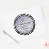 Glamoureus Blue Glitter Product Label Diamonds Log (Envelop)