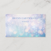 Glamoureus Bokeh Sparkle Lights Paars en blauw