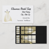 Glamoureus Bridal Shop Visitekaartje (Voorkant / Achterkant)