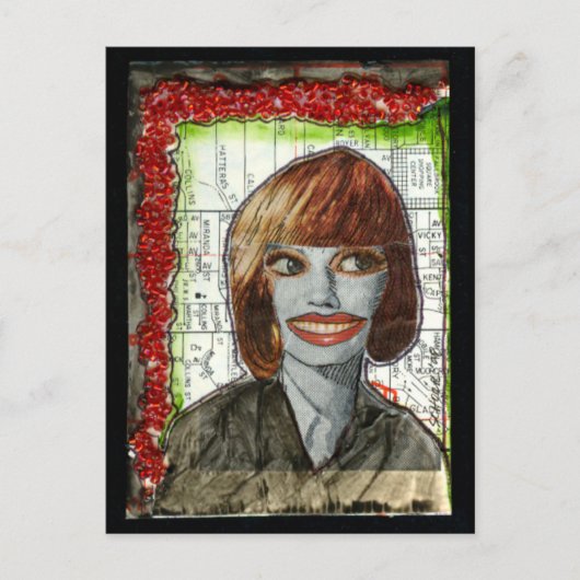 Glamoureus Briefkaart (Voorkant)