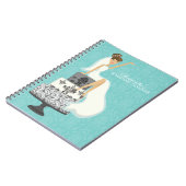 Glamoureus Brunette Bride Wedding Planner Notitieboek (Linkerzijde)
