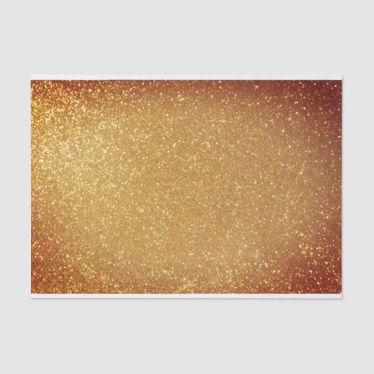 Glamoureus faux Glitter print kerstcadeau Tissuepapier (Voorkant)