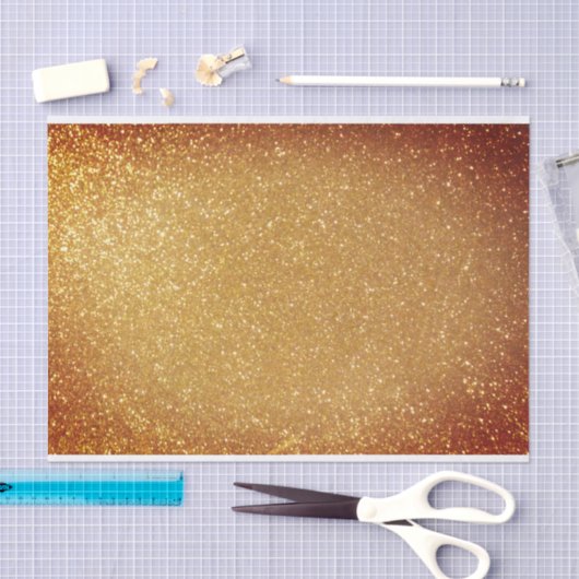 Glamoureus faux Glitter print kerstcadeau Tissuepapier (Craft)