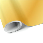 Glamoureus Faux Gold Elegant Moderne Sjabloon Gift Cadeaupapier (Rol Hoek)