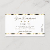 Glamoureus glamoureus visitekaartje (Achterkant)