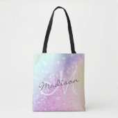 Glamoureus Glitter Holograaf  Tote Bag (Voorkant)