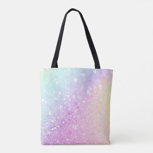 Glamoureus Glitter Holograaf  Tote Bag (Achterkant)