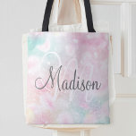 Glamoureus Glitter Pink  Patroon Tote Bag<br><div class="desc">U kunt dit  roze handvat glitter patroon eenvoudig personaliseren met uw eigen naam en/of monogram.</div>