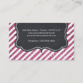 Glamoureus  Glitter Visitekaartje (Achterkant)