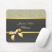 Glamoureus Gold en zwart Muismat (Met muis)