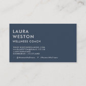 Glamoureus Gold Glitter look Wellness Visitekaartj Visitekaartje (Achterkant)