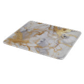 Glamoureus Gold Marble Effect Snijplank (Hoek)
