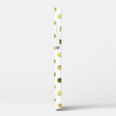Glamoureus Gold Polka Dot Case-Mate iPhone Case (Achterkant / Links)