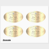 Glamoureus Gold Product Labels  Harten Logo (Vel)