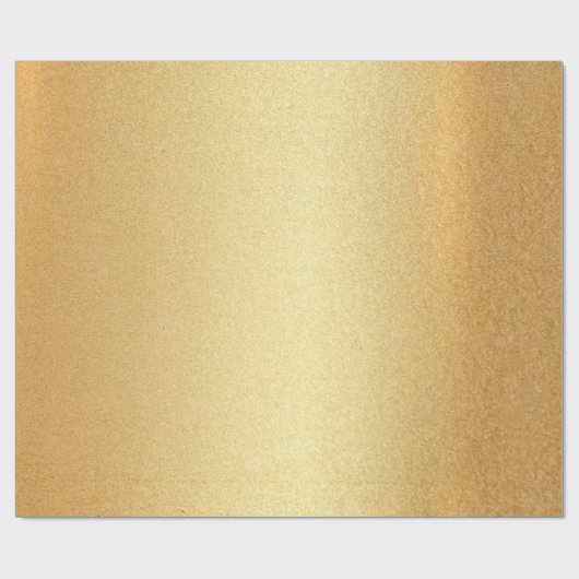 Glamoureus Gold Shiny Elegant Moderne Glossy Cadeaupapier (Vlak)