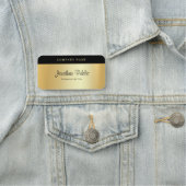 Glamoureus Gold Sjabloon Handgeschreven naam legan Naamplaatje (In situ)