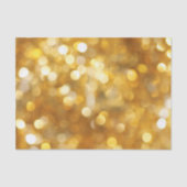 Glamoureus Gold Sparkles Festive Tissue Paper Tissuepapier (Voorkant)