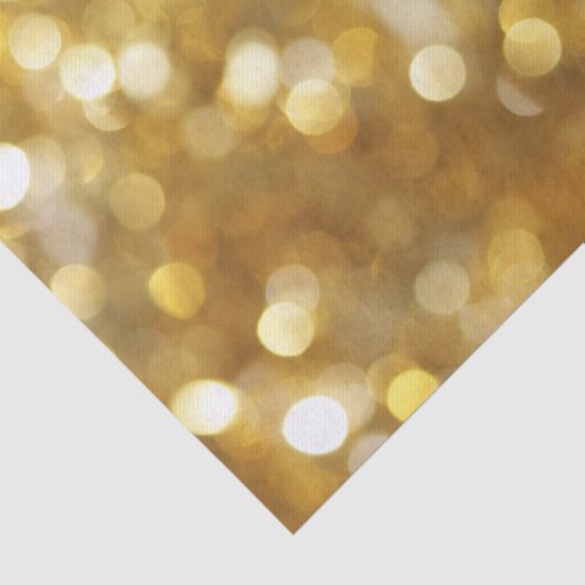 Glamoureus Gold Sparkles Festive Tissue Paper Tissuepapier (Detail)