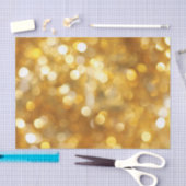 Glamoureus Gold Sparkles Festive Tissue Paper Tissuepapier (Craft)